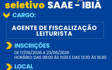 AVISO DE PROCESSO SELETIVO SIMPLIFICADO