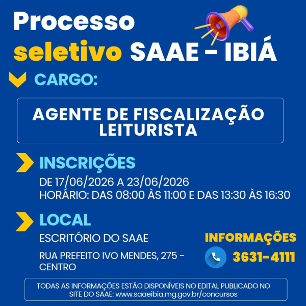 AVISO DE PROCESSO SELETIVO SIMPLIFICADO